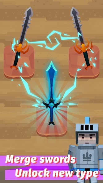 Merge Sword - Idle Blacksmith Master screenshot 6