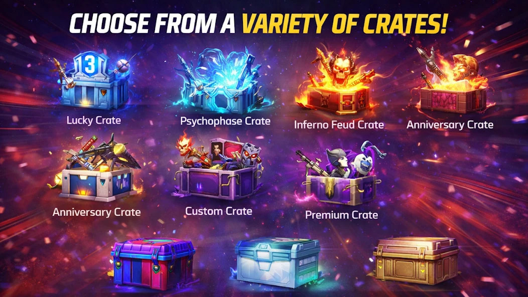 Crate Simulator for PUBGM APK screenshot 4