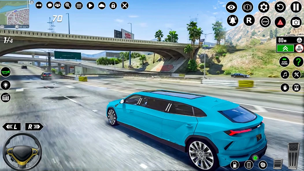 Limousine Taxi Driving Game screenshot 5