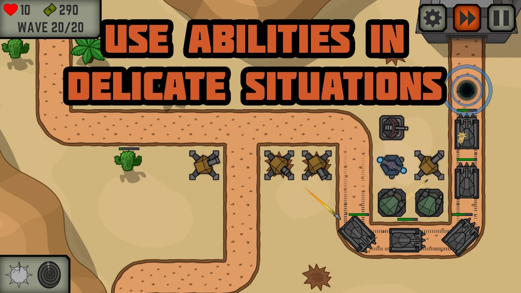 Tactical War: Tower Defense Game screenshot 2
