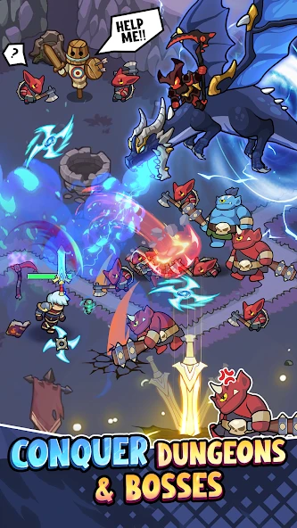 Backpack Legends Adventure RPG APK screenshot 2