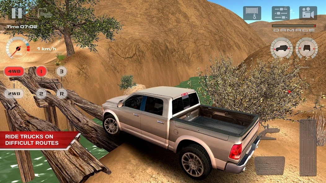 OffRoad Drive Desert screenshot 4