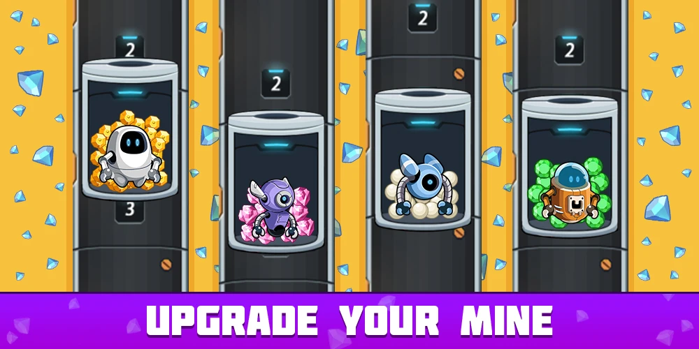 Idle Space Miner - Idle Cash Mine Simulator screenshot 1