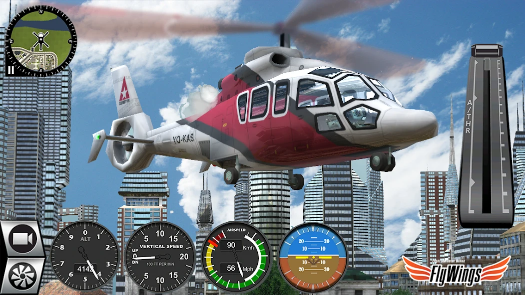 Download Helicopter Simulator 2016 (MOD, unlocked) 2.7.0 screenshot 5