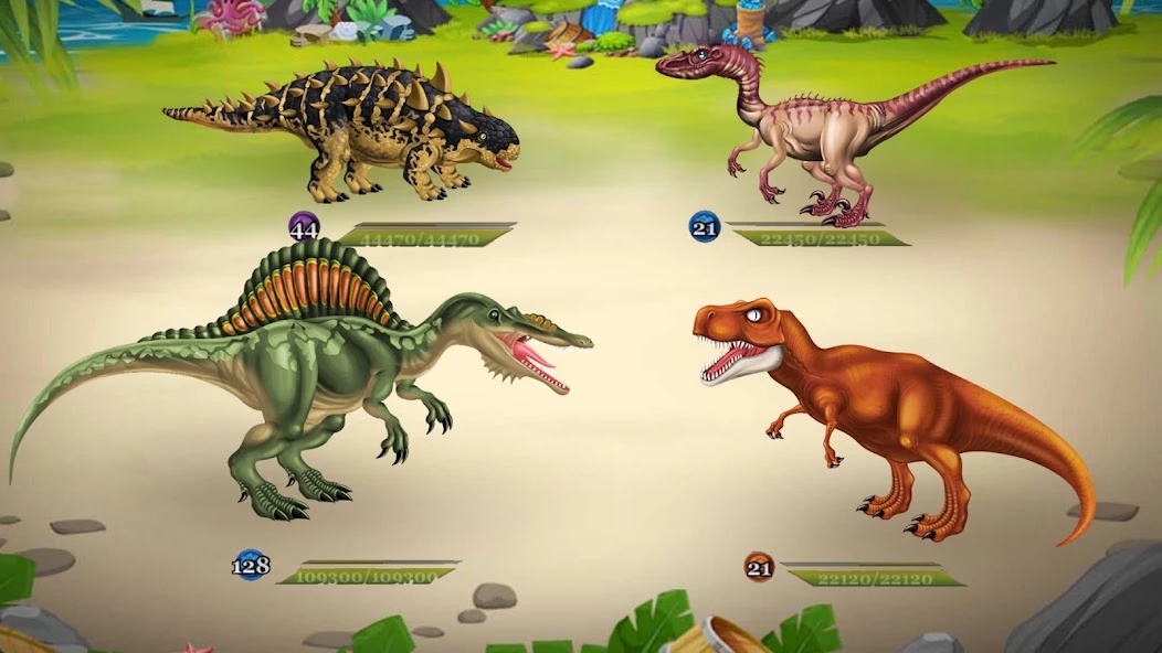 DINO WORLD - Jurassic dinosaur game screenshot 3