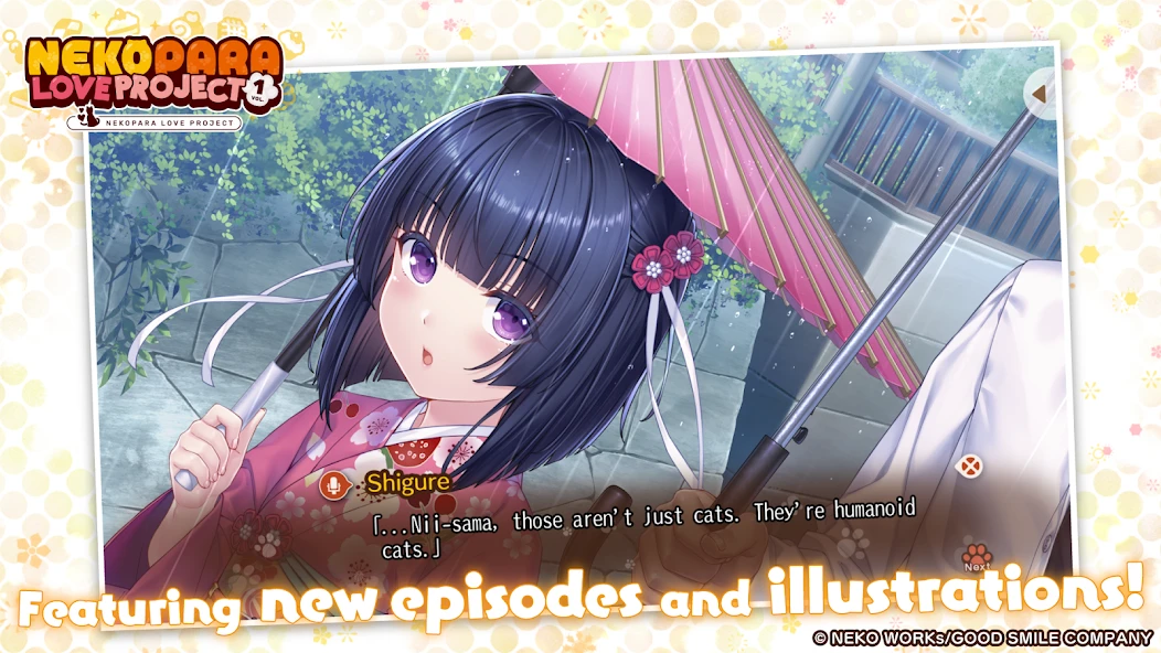 Nekopara Love Project Vol.1 APK screenshot 2