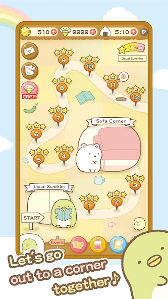 Sumikko gurashi-Puzzling Ways screenshot 4