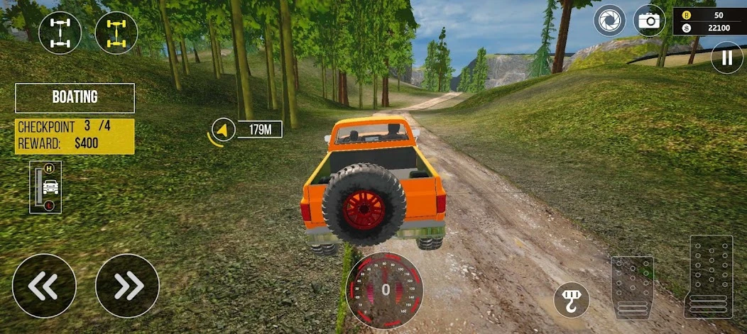Offroad Jeep Driving Pro Games APK screenshot 4