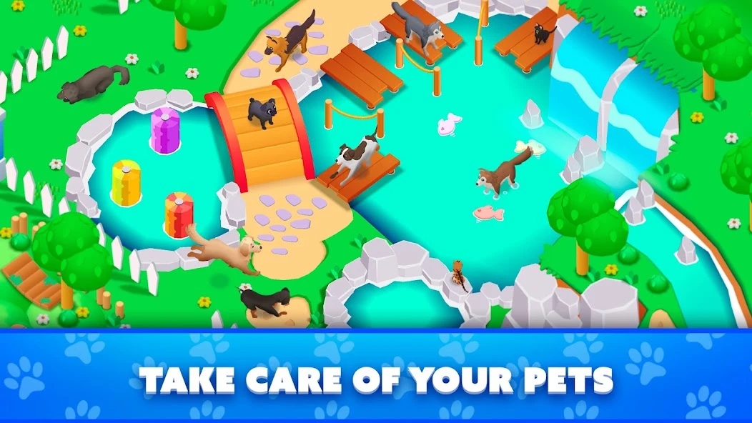Pet Rescue Empire Tycoon Game APK screenshot 3