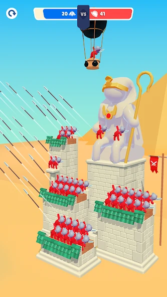 Archery Bastions: Castle War APK screenshot 2