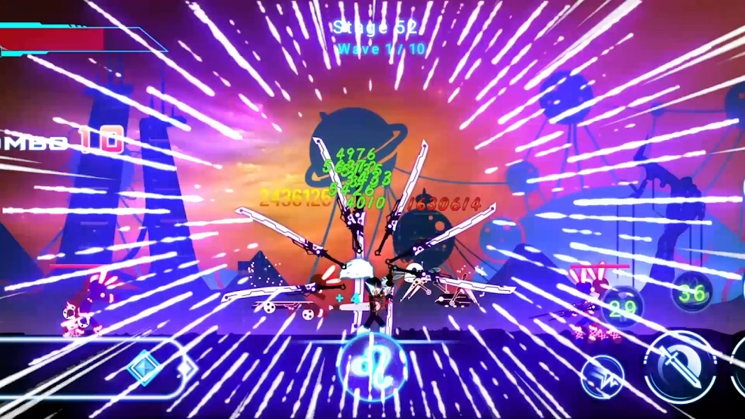 Stickman Ghost 2: Galaxy Wars screenshot 1