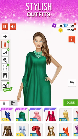 International Fashion Stylist: Model Design Studio screenshot 2