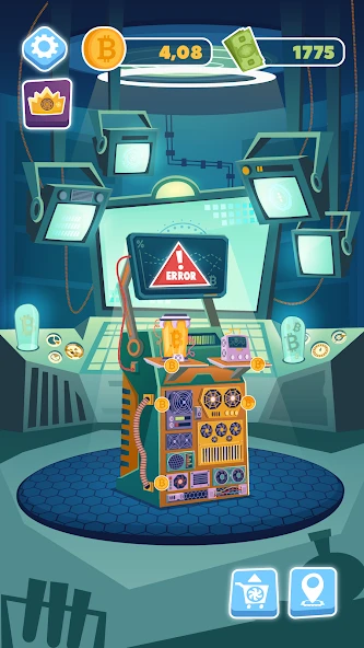 Bitcoin mining simulator screenshot 4