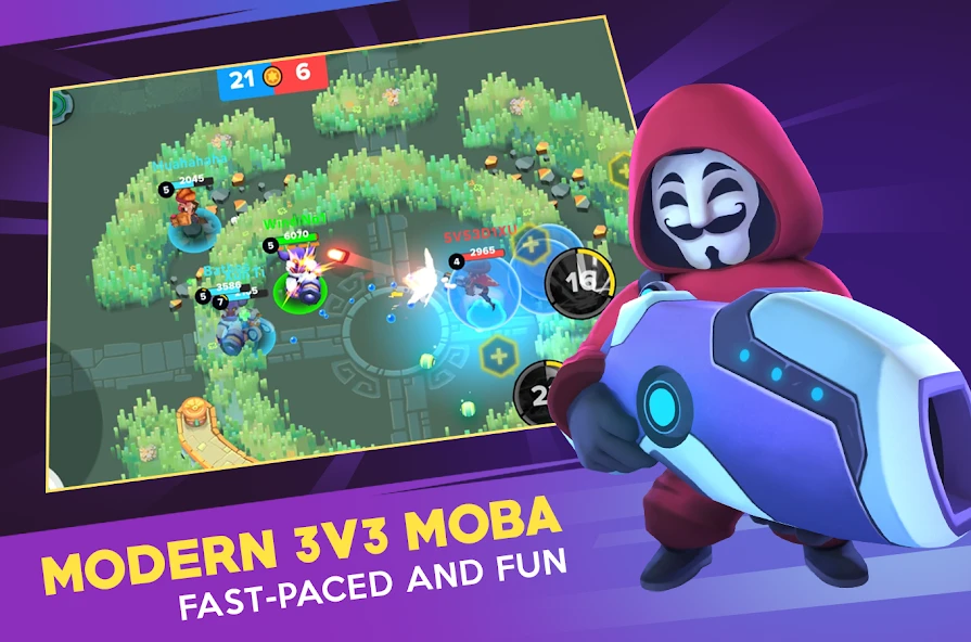 Heroes Strike Offline - MOBA & Battle Royale screenshot 2