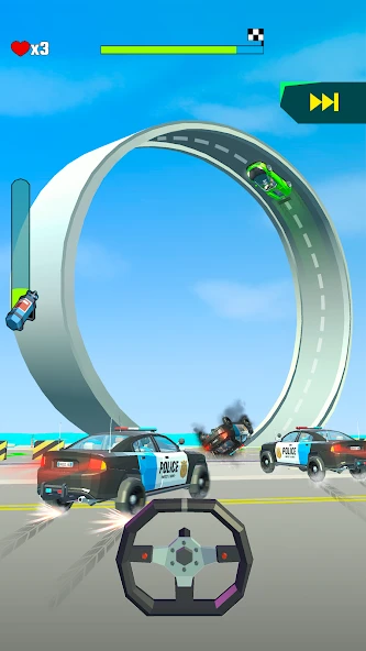 Crazy Rush 3D: Race Master APK screenshot 4