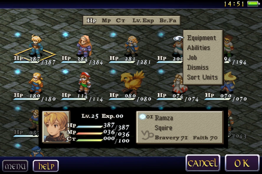 FINAL FANTASY TACTICS: WotL APK screenshot 3