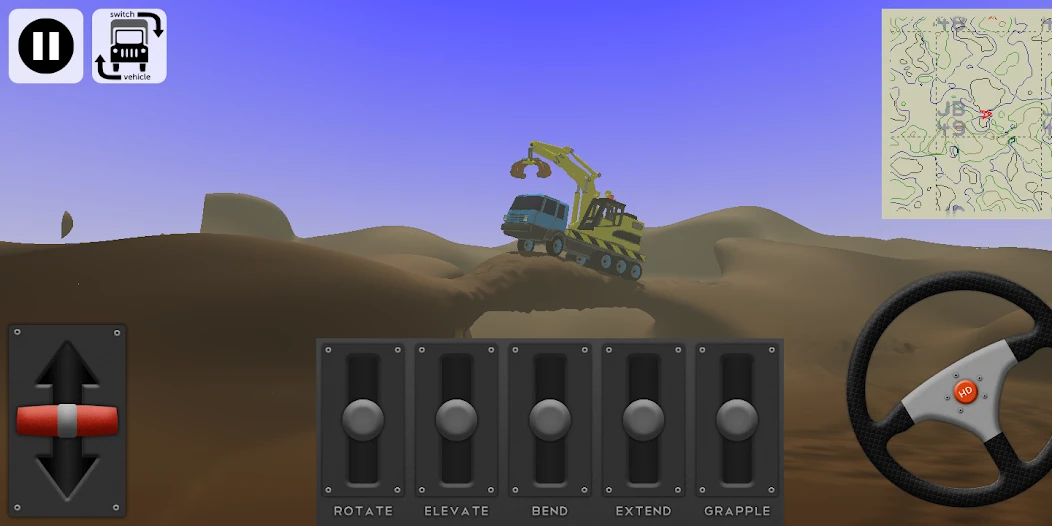 Little Crane 2: Mud Play APK screenshot 2