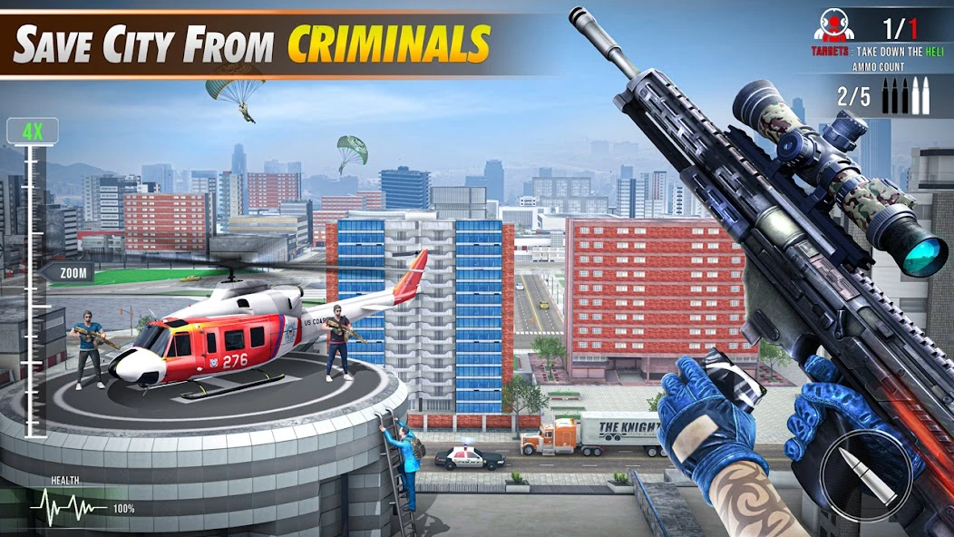 New Sniper Shooting –Assassin Free Shooting Games screenshot 2