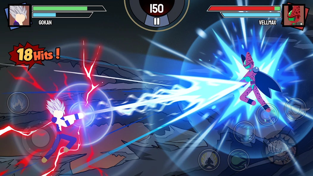Stickman Warriors - Super Dragon Shadow Fight screenshot 3