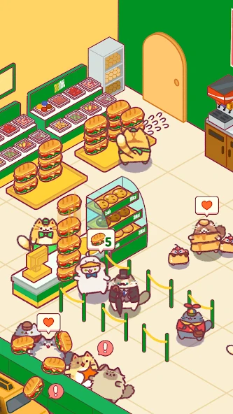 Cat Snack Bar APK screenshot 2