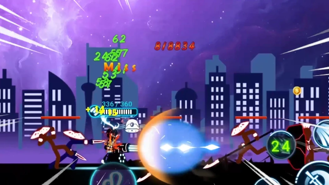 Stickman Ghost 2: Galaxy Wars screenshot 2
