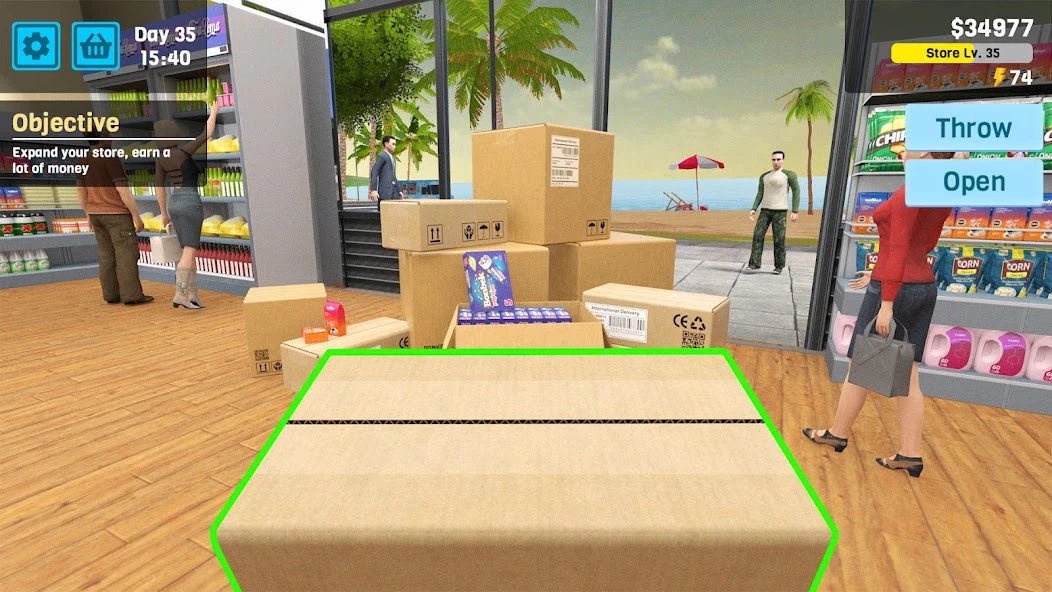 Manage Supermarket Simulator APK screenshot 4