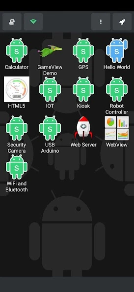 DroidScript: JS and Python IDE APK screenshot 1
