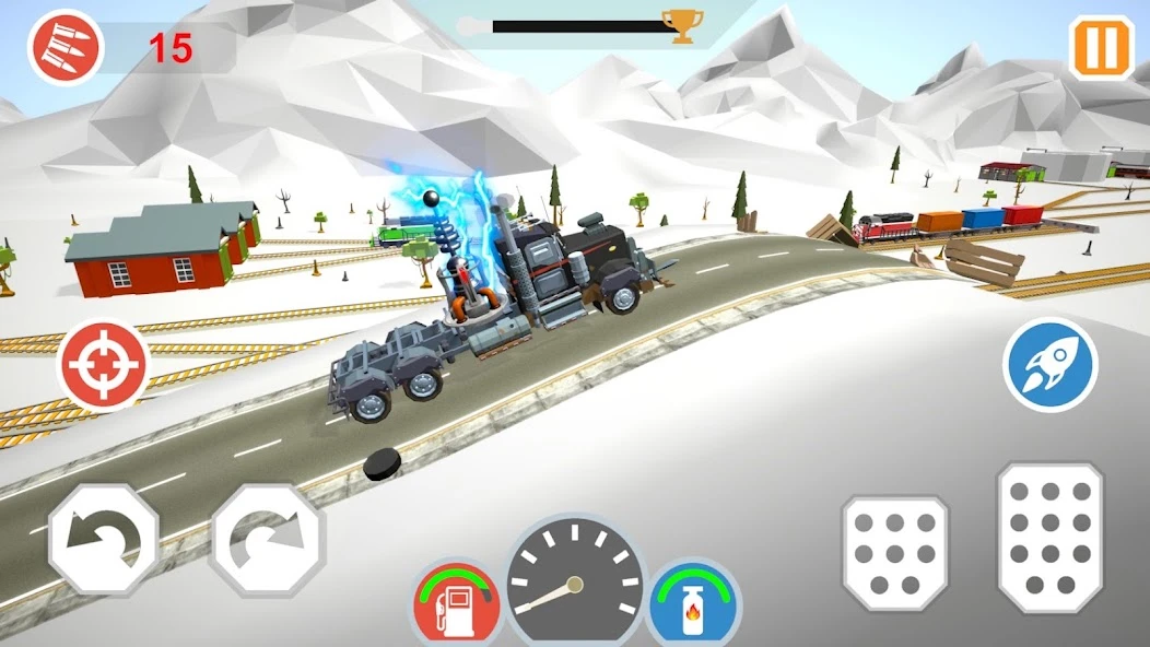 Zombie Crush Driver: Survive the apocalypse screenshot 2