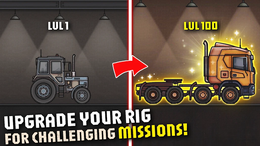 Rust Truck: Wasteland Delivery APK screenshot 3