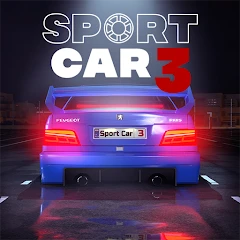 Sport car 3 : Taxi & Police - drive simulator icon