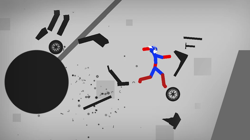 Stickman Physics Simulator APK screenshot 1