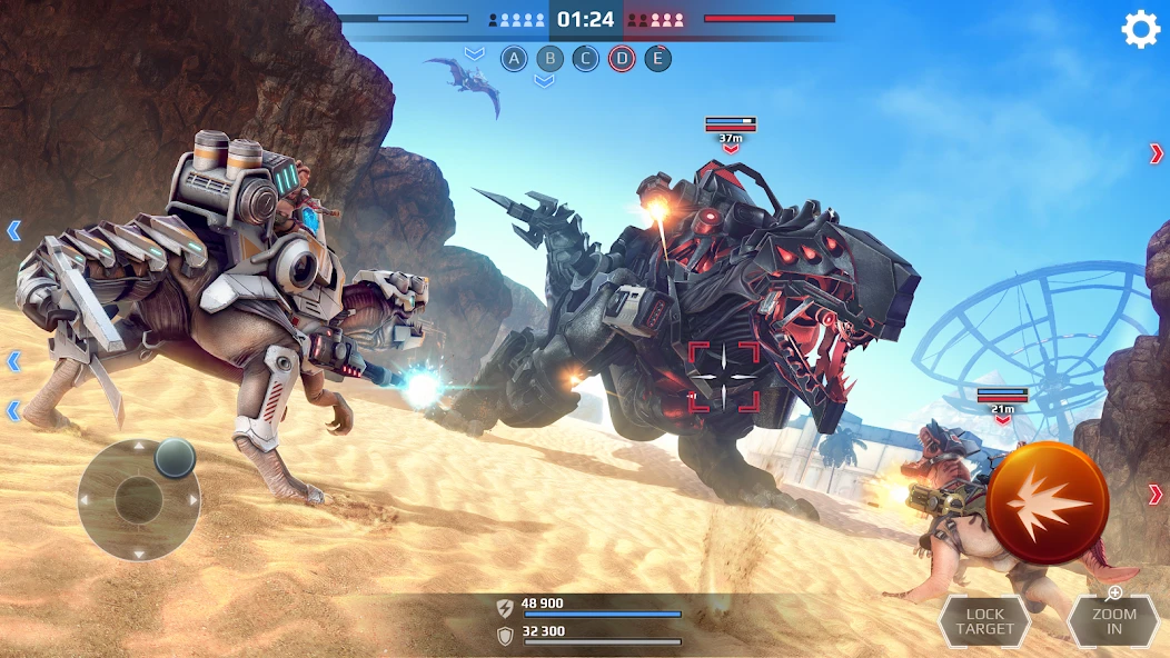 Jurassic Monster World: Dinosaur War 3D FPS screenshot 3
