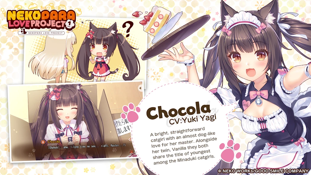 Nekopara Love Project Vol.1 APK screenshot 3