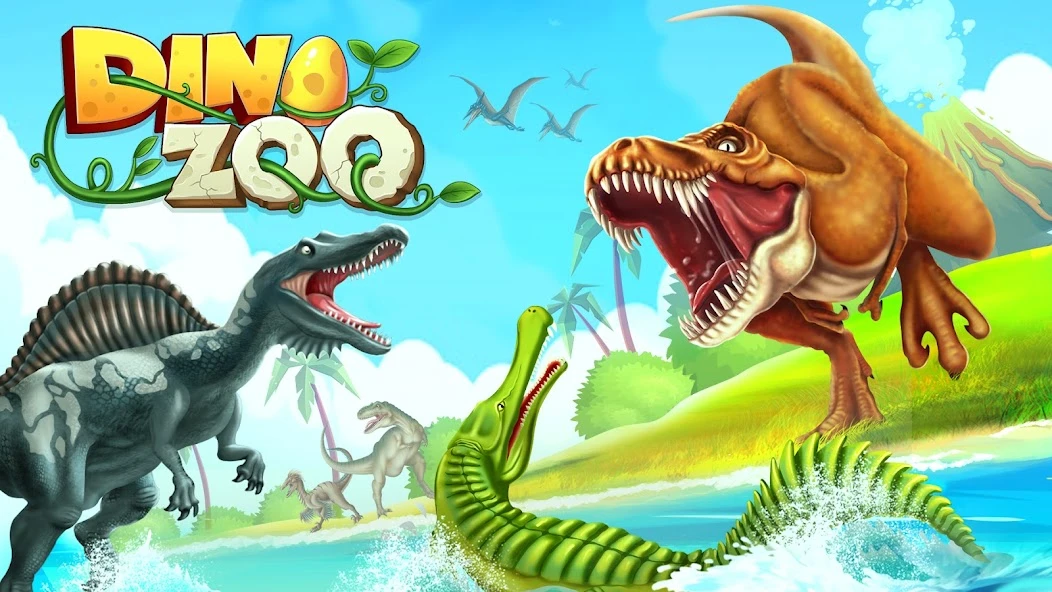 DINO WORLD - Jurassic dinosaur game screenshot 1