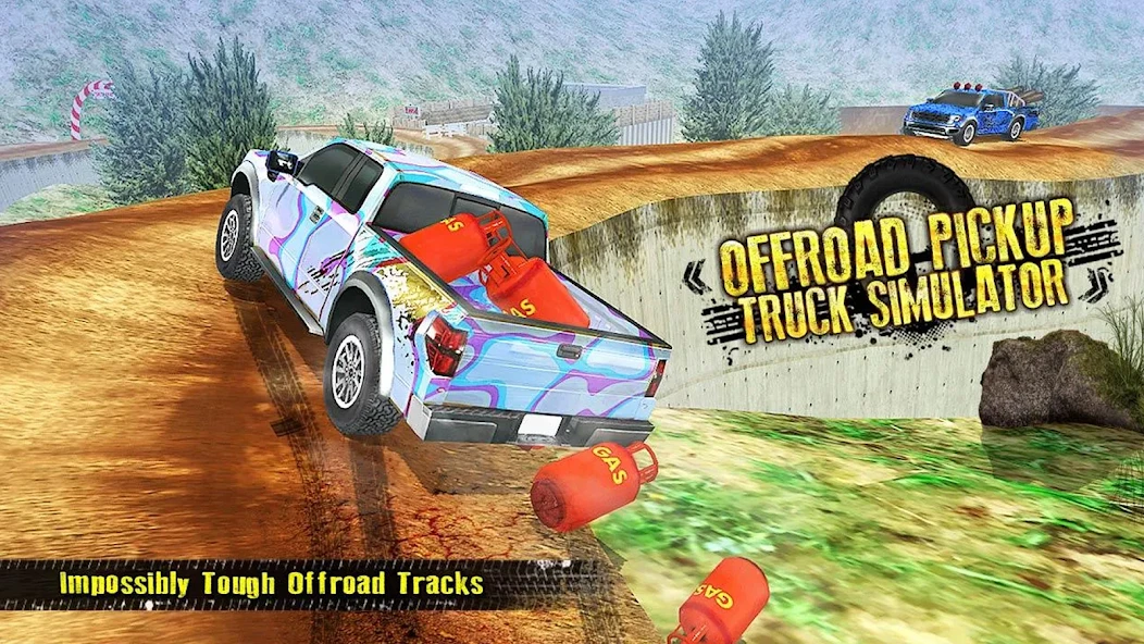 Off - Road Pickup Truck Simulator screenshot 4