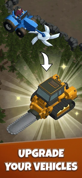 Idle Lumber Chopper Empire Inc APK screenshot 4