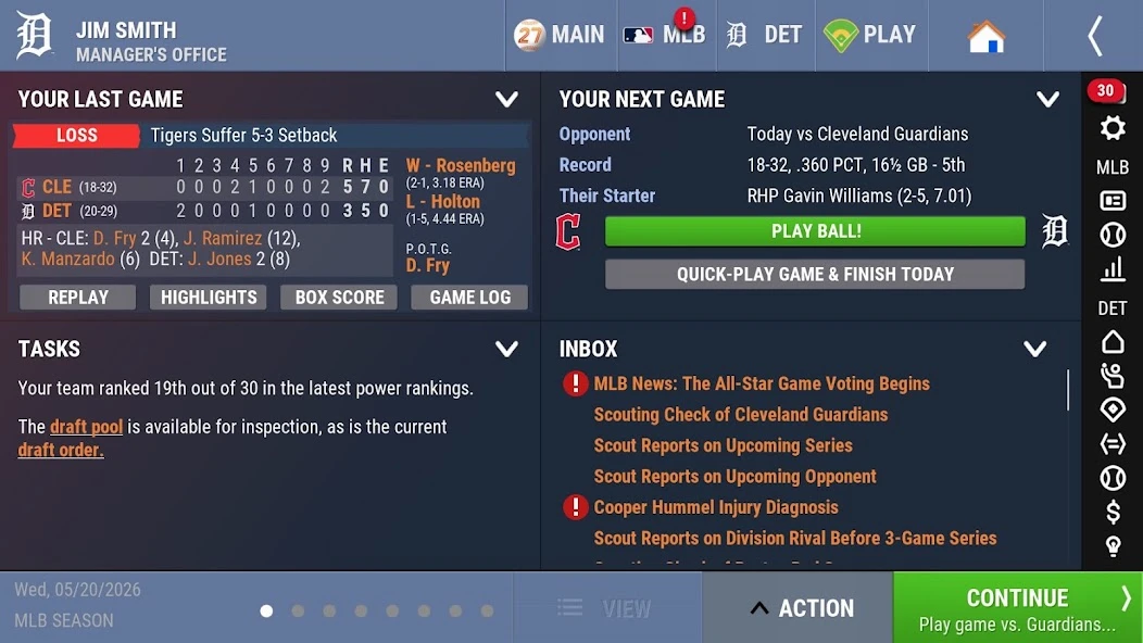 OOTP Baseball 27 Go! APK screenshot 4