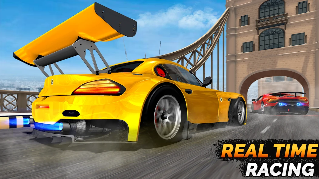 Traffic Car Racing: Highway City Driving Simulator screenshot 1
