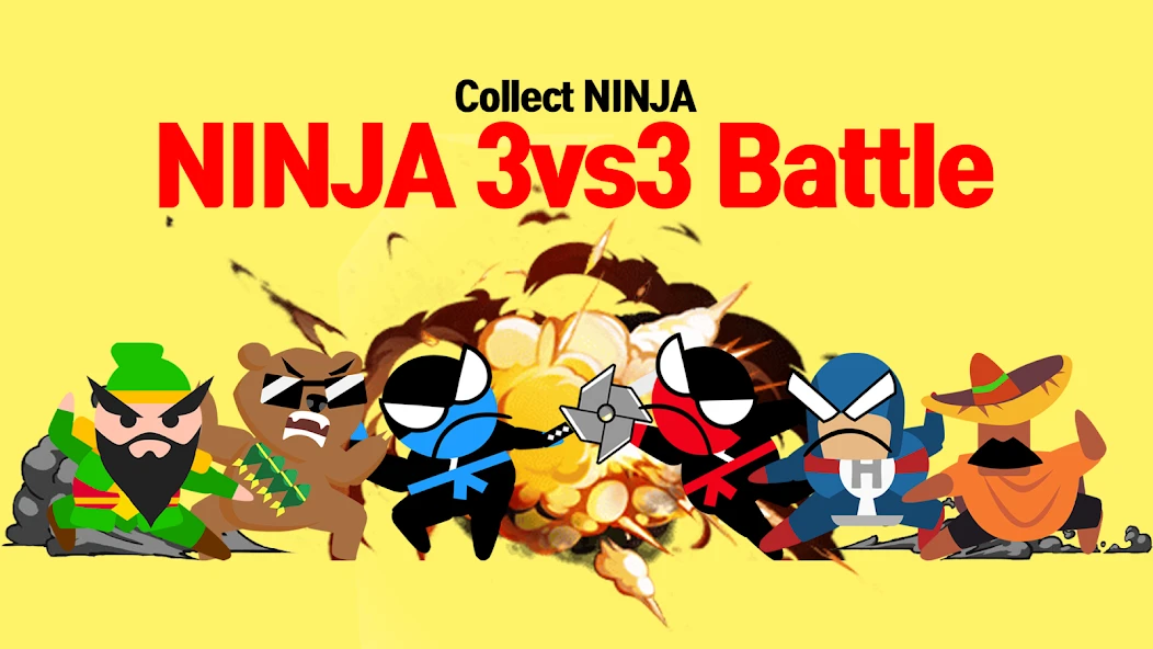 Jumping Ninja Battle - Two Player battle Action screenshot 3