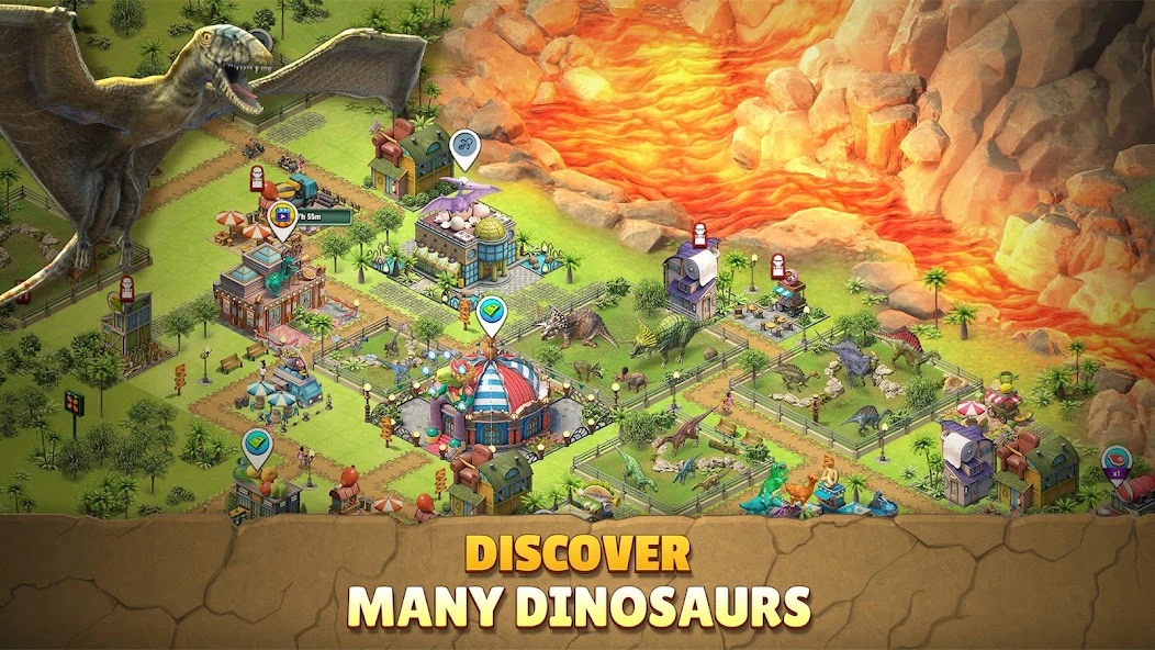 Jurassic Dinosaur: Dino Game APK screenshot 4