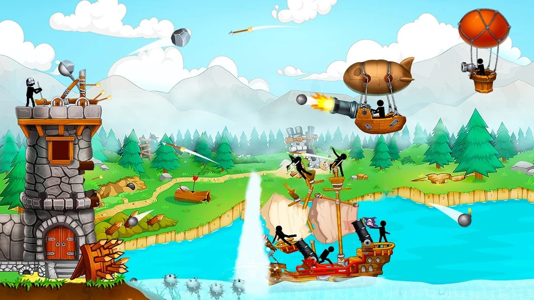 The Catapult: Clash with Pirates screenshot 1
