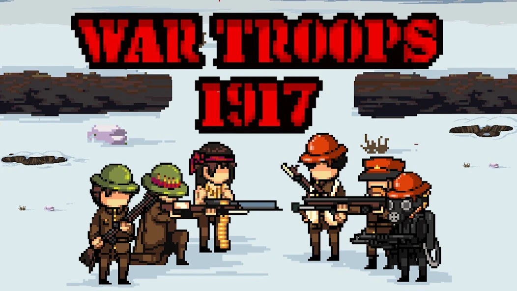 War Troops 1917: Trench Warfare WW1 Strategy Game screenshot 5
