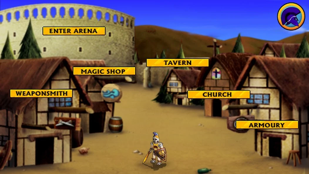 Swords and Sandals Mini Fighters screenshot 2