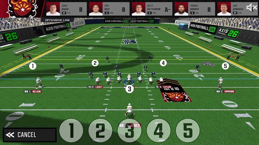 Axis Football Mobile APK screenshot 1