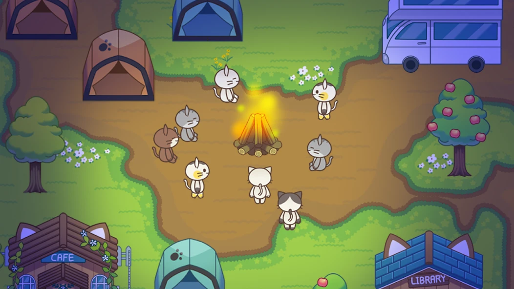 Cat Forest - Healing Camp screenshot 5