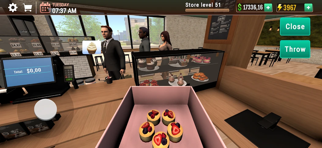 Coffee Shop Simulator 3D Cafe APK screenshot 1