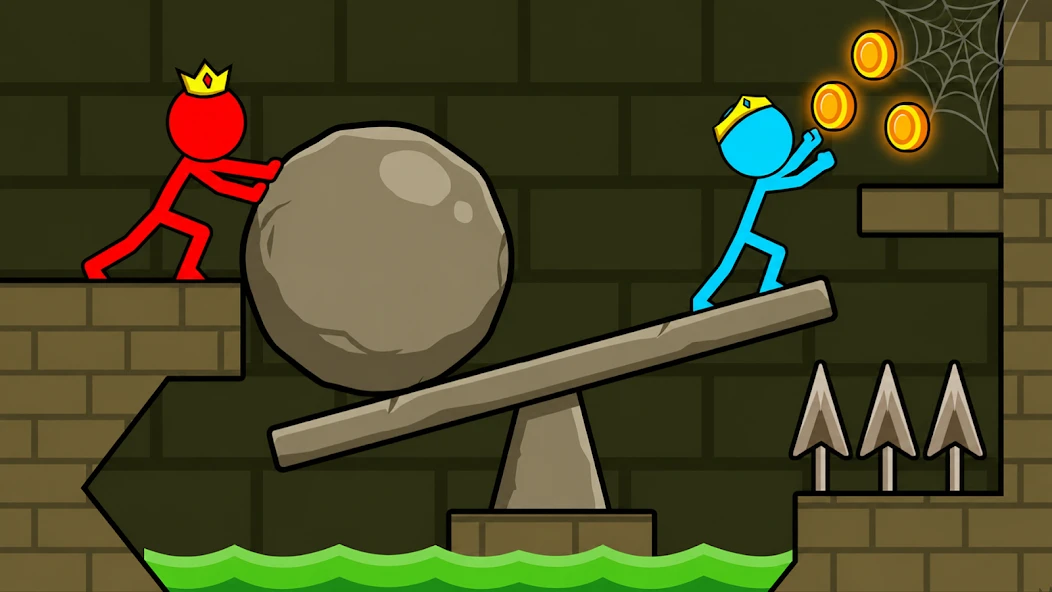Red and Blue Stick: Animation APK screenshot 5