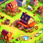 Paradise Hay Farm Island - Offline Game icon