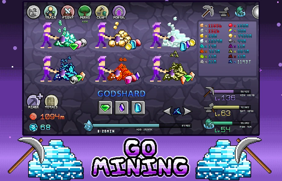 Idle Skilling - Incremental RPG Adventure screenshot 1