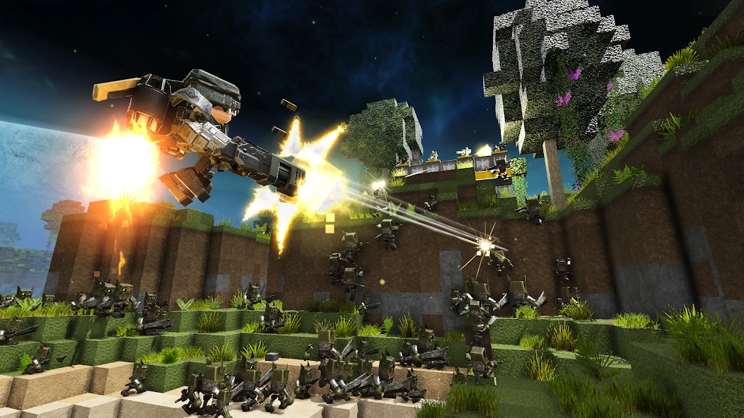 Block Fortress 2 APK screenshot 2